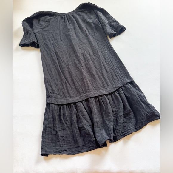 Johnny Was Calme M Black Tiered Dress - Picture 5 of 5